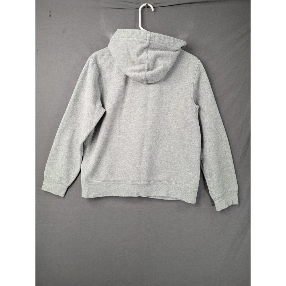 Polo Ralph Lauren Boys XL 18-20 Gray Full Zip Fleece Hoodie Pony Logo 6806